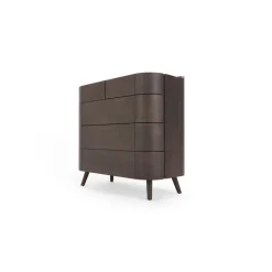 Cómoda con 5 Cajones Ada – Roble Oscuro