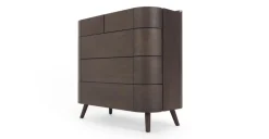 Cómoda con 5 Cajones Ada – Roble Oscuro
