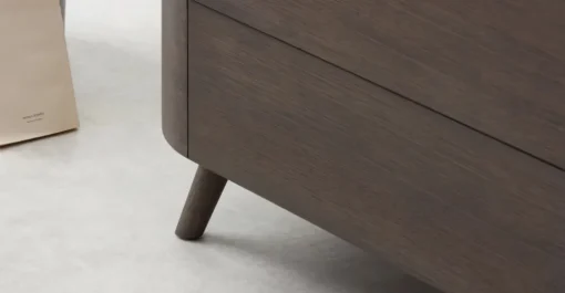 Cómoda con 5 Cajones Ada – Roble Oscuro