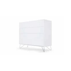 Cómoda Elona – Blanco Brillante