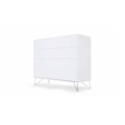 Cómoda Elona – Blanco Brillante