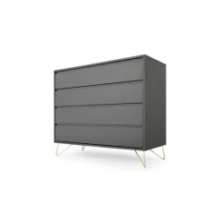 Cómoda Elona – Gris Carbón