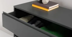 Cómoda Elona – Gris Carbón