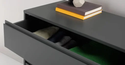 Cómoda Elona – Gris Carbón