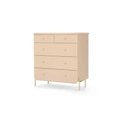 Cómoda Maddie – Rosa y Dorado