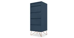 Cómoda Tocador Elona – Azul Oscuro