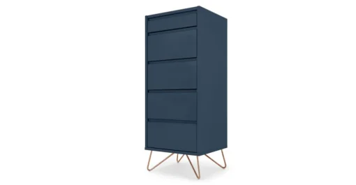Cómoda Tocador Elona – Azul Oscuro