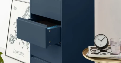 Cómoda Tocador Elona – Azul Oscuro
