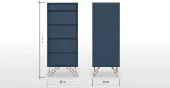 Cómoda Tocador Elona – Azul Oscuro