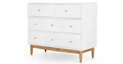Cómoda Willow – Roble y Blanco