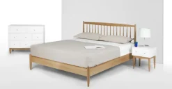 Cómoda Willow – Roble y Blanco