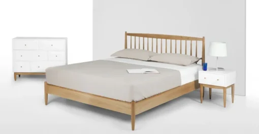 Cómoda Willow – Roble y Blanco