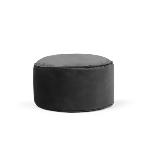 Cojín de Suelo de Terciopelo Lux – Gris