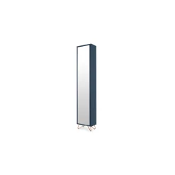 Columna para baño Elona – Azul oscuro y cobre