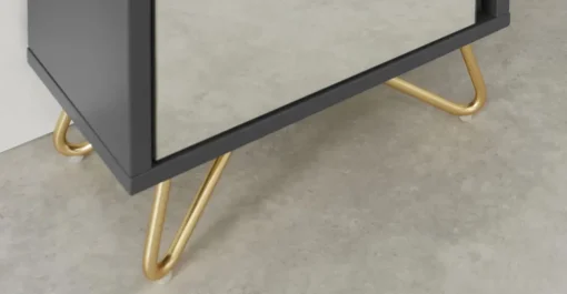 Columna para baño Elona – Gris Carbón