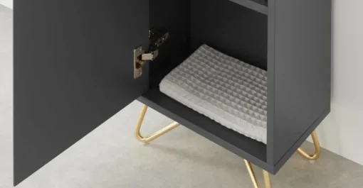Columna para baño Elona – Gris Carbón