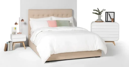 Comoda Esme – Blanco y Fresno