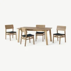 Conjunto de Comedor Jala – Efecto Pino