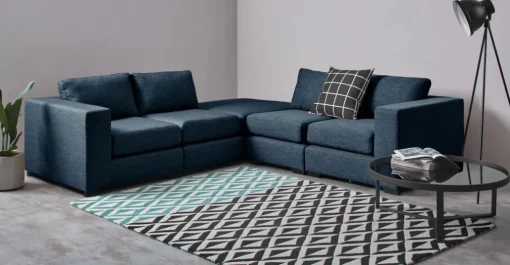 Conjunto de Seccional Modular Mortimer – Azul Puerto