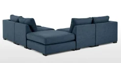 Conjunto de Seccional Modular Mortimer – Azul Puerto