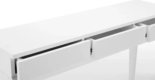 Consola Escritorio Vernay – Blanco