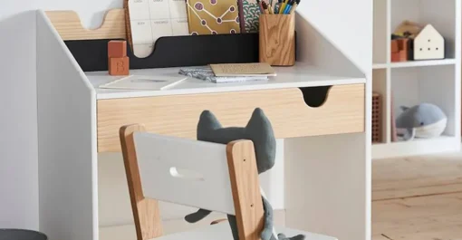 Escritorio Baker School – Blanco