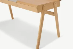 Escritorio Calama – Roble y Gris