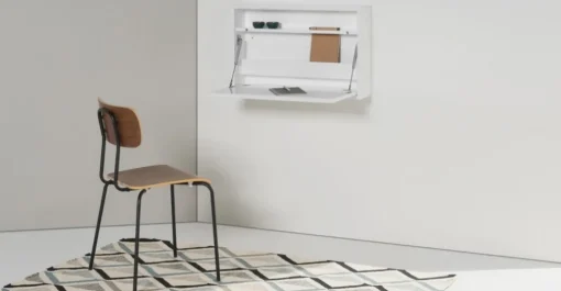 Escritorio de Pared Stretto – Blanco