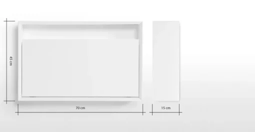 Escritorio de Pared Stretto – Blanco