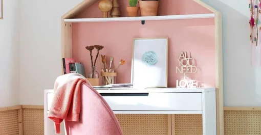 Escritorio Erin – Rosa