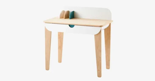Escritorio Ligne Seventies – Blanco y Azul