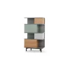 Estantería alta Fowler – Roble multicolor