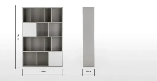 Estantería grande Stretto – Gris