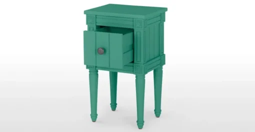 Juego de 2 Mesitas de Noche Vintage Bourbon – Verde