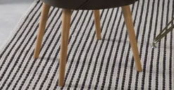 Juego de 2 sillas carver de comedor Lule – Terciopelo gris nutria y roble