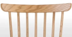 Juego de 2 sillas de comedor Deauville – Roble