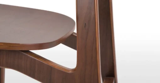 Juego de 2 sillas de comedor Jacob – Nogal natural