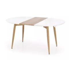 Juego de Comedor Houston – Blanco y Roble