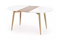 Juego de Comedor Houston – Blanco y Roble