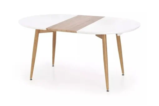 Juego de Comedor Houston – Blanco y Roble