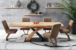 Juego de Comedor Houston – Negro y Beige