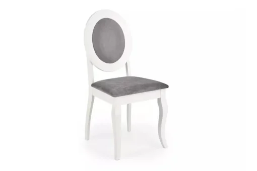 Juego de Comedor Houston – Blanco y Gris