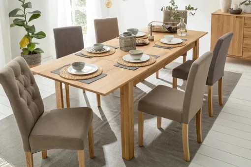 Juego de Comedor L2 – Roble