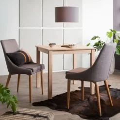 Juego de Comedor Lemsiwood – Roble Claro