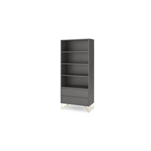 Librería Elona – Gris Carbón