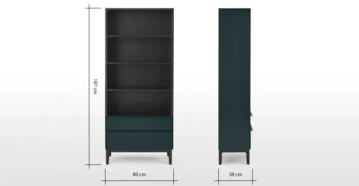 Librería Silas – Azul cerceta ahumado