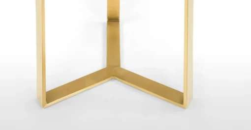 Mesa auxiliar Aula – Cristal y Dorado