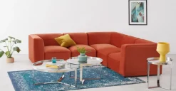 Mesa auxiliar Aula – Cromo y cristal