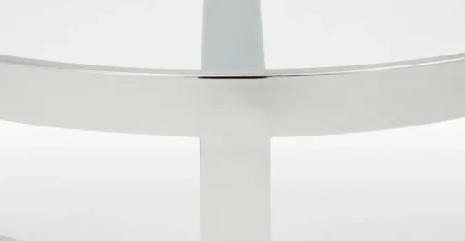 Mesa auxiliar Aula – Cromo y cristal