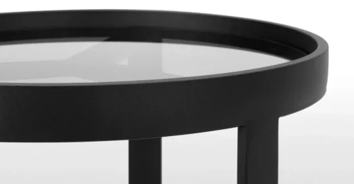 Mesa auxiliar Aula – Negro y gris